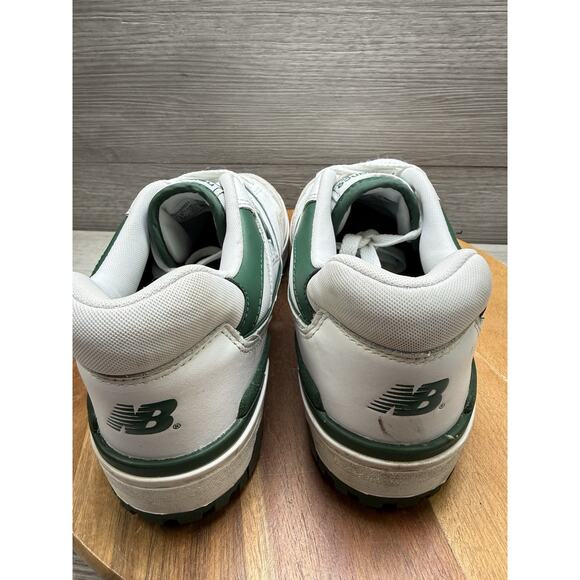 Men 8.5 New Balance 550 White/Green, BB550WT1